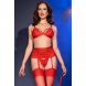Foto 0: CONJUNTO DE 5 PE�AS CR-4895 VERMELHO CHILIROSE 36 S