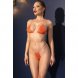 Foto 0: BIQU�NI DE STRASS CR-4898 LARANJA CHILIROSE