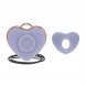 Foto 1: ESTIMULADOR AIRTAP HEART-SHAPED LUVIE LAVENDER LOVELINE