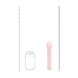 Foto 3: VIBRADOR GLASS BULB SHAPED ROSA LOVELINE