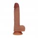 Foto 0: VIBRADOR DUAL DENSITY SILICONE REALISTIC THRUSTING 7 /17.8 CM TAN REALROCK