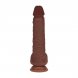 Foto 2: VIBRADOR DUAL DENSITY SILICONE REALISTIC THRUSTING 8 /20.3 CM BROWN REALROCK