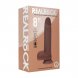 Foto 5: VIBRADOR DUAL DENSITY SILICONE REALISTIC THRUSTING 8 /20.3 CM BROWN REALROCK