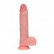 Foto 0: VIBRADOR DUAL DENSITY SILICONE REALISTIC THRUSTING 8 /20.3 CM FLESH REALROCK