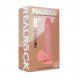 Foto 5: VIBRADOR DUAL DENSITY SILICONE REALISTIC THRUSTING 8 /20.3 CM FLESH REALROCK