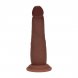 Foto 0: DILDO REAL�STICO DUAL DENSITY SILICONE SLIDING SKIN 6 /15.5 CM BROWN REALROCK