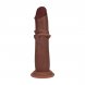 Foto 1: DILDO REAL�STICO DUAL DENSITY SILICONE SLIDING SKIN 6 /15.5 CM BROWN REALROCK