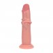 Foto 1: DILDO REAL�STICO DUAL DENSITY SILICONE SLIDING SKIN 7 /18.5 CM FLESH REALROCK