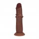 Foto 1: DILDO REAL�STICO DUAL DENSITY SILICONE SLIDING SKIN 8 /20.5 CM BROWN REALROCK