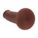 Foto 3: DILDO REAL�STICO DUAL DENSITY SILICONE SLIDING SKIN 8 /20.5 CM BROWN REALROCK