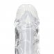Foto 1: DILDO REAL�STICO 5 /12.7 CM TRANSPARENTE REALROCK