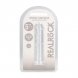 Foto 2: DILDO REAL�STICO 5 /12.7 CM TRANSPARENTE REALROCK