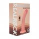 Foto 1: DUAL DENSITY SILICONE CURVED REALISTIC DILDO WITH SUCTION CUP - 7 / 18,5 CM - FLESH