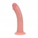 Foto 0: DUAL DENSITY SILICONE CURVED REALISTIC DILDO WITH SUCTION CUP - 8 / 20,5 CM - FLESH