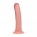 Foto 4: DUAL DENSITY SILICONE CURVED REALISTIC DILDO WITH SUCTION CUP - 8 / 20,5 CM - FLESH