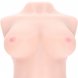 Foto 1: BODYFORMS - AVA MONROE - DUAL ENTRY VIBRATING MASTURBATOR WITH SLEEVES - 20 KG / 44.1 LBS - FLESH