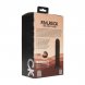 Foto 2: DUAL DENSITY SILICONE CURVED REALISTIC DILDO WITH SUCTION CUP - 7 / 18,5 CM - BLACK
