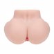 Foto 2: BODYFORMS - VIVICA LENORE - DUAL ENTRY VIBRATING MASTURBATOR - 3,5 KG / 7.7 LBS - FLESH