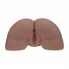 Foto 1: BODYFORMS - CLARA VOSSIN - DUAL ENTRY VIBRATING MASTURBATOR - 6,3 KG / 14.1 LBS - BROWN