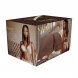 Foto 3: BODYFORMS - CLARA VOSSIN - DUAL ENTRY VIBRATING MASTURBATOR - 6,3 KG / 14.1 LBS - BROWN