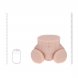 Foto 5: BODYFORMS - MIA HART - DUAL ENTRY VIBRATING MASTURBATOR - 2,5 KG / 5.7 LBS - FLESH