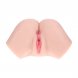 Foto 1: BODYFORMS - BREE KNOX - DUAL ENTRY VIBRATING MASTURBATOR - 4,2 KG / 9.3 LBS - FLESH