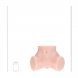 Foto 5: BODYFORMS - BREE KNOX - DUAL ENTRY VIBRATING MASTURBATOR - 4,2 KG / 9.3 LBS - FLESH