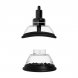 Foto 2: AUTOMATIC VAGINA AND BREAST PUMP WITH ROTATING AND VIBRATING TONGUE - BLACK