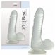 Foto 0: DILDO REAL RAPTURE FIRE PASSION 8'' TRANSPARENTE