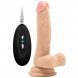 Foto 1: VIBRADOR REAL�STICO COM TEST�CULOS REALROCK 7� BRANCO